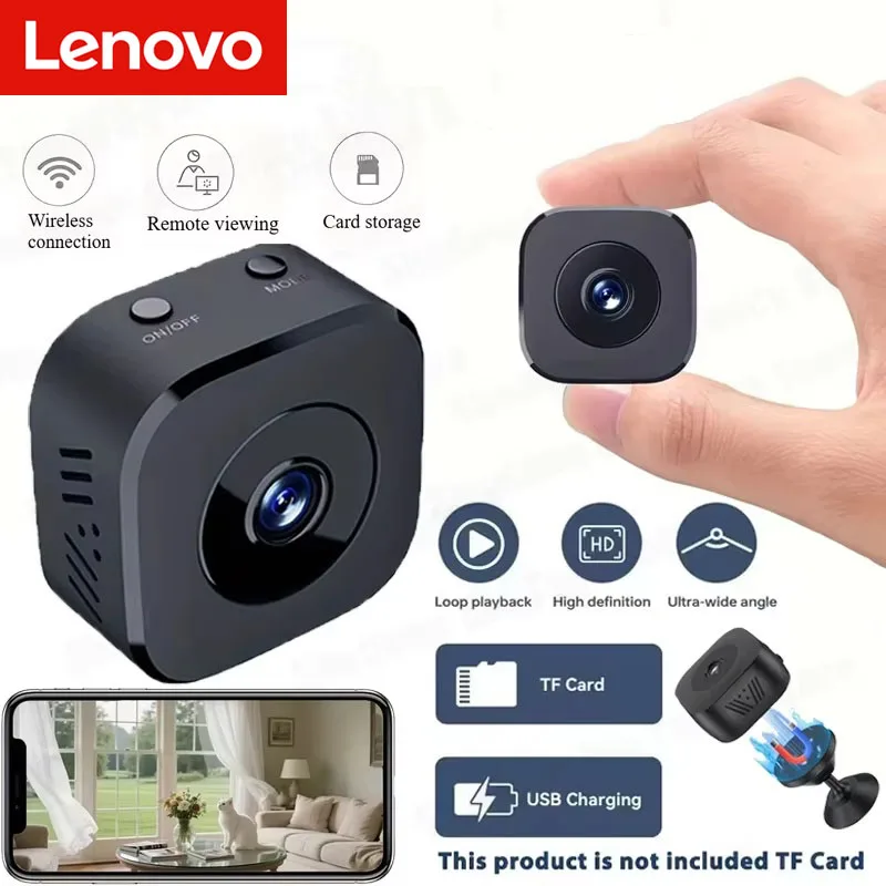 Беспроводная умная камера видеонаблюдения Lenovo Pro 4K HD с Wi-Fi, двусторонней аудиосвязью, обнаружением движения и инфракрасным ночным видением
Беспроводная умная камера видеонаблюдения Lenovo Pro 4K HD с Wi-Fi, двусторонней аудиосвязью, обнаружением движения и инфракрасным ночным видением