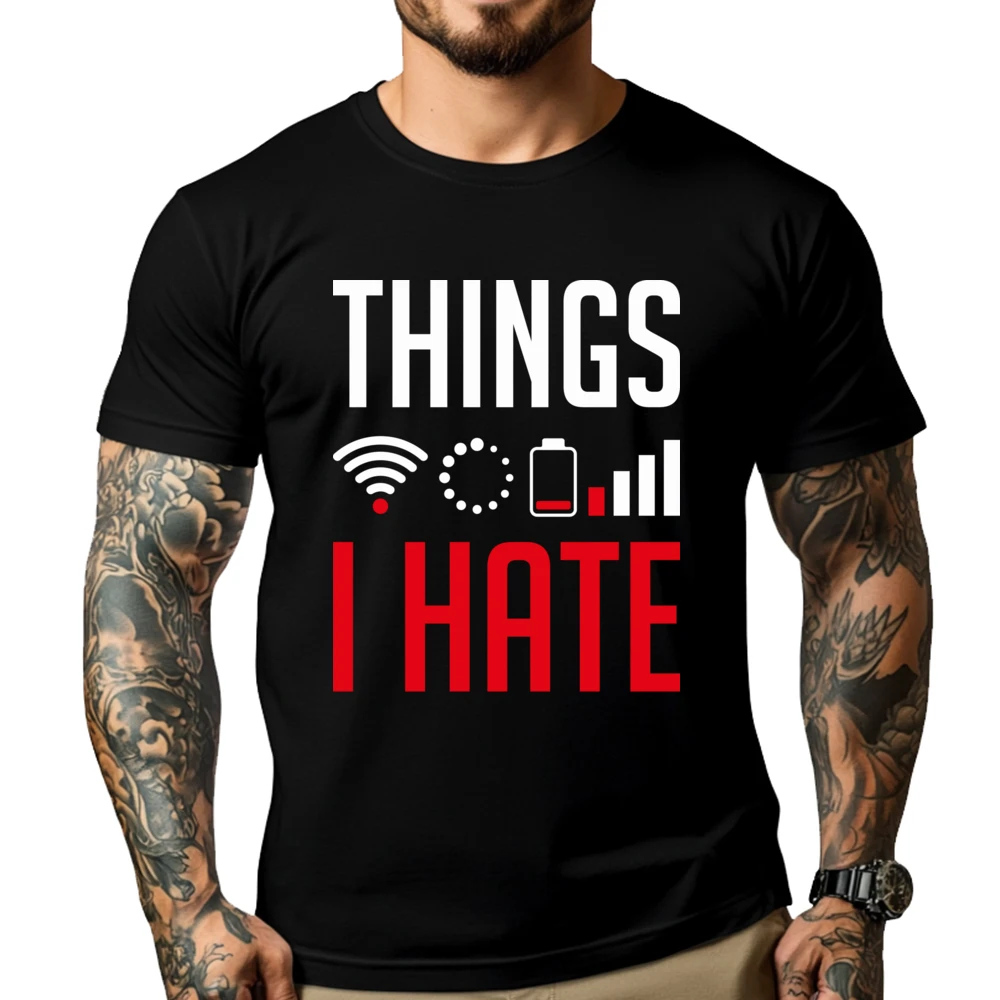 Funny Things I Hate Computer Nerds Computer Programmers Streetwear Couples Anime Camiseta Masculina Graphic Tees
Funny Things I Hate Computer Nerds Computer Programmers Streetwear Couples Anime Camiseta Masculina Graphic Tees