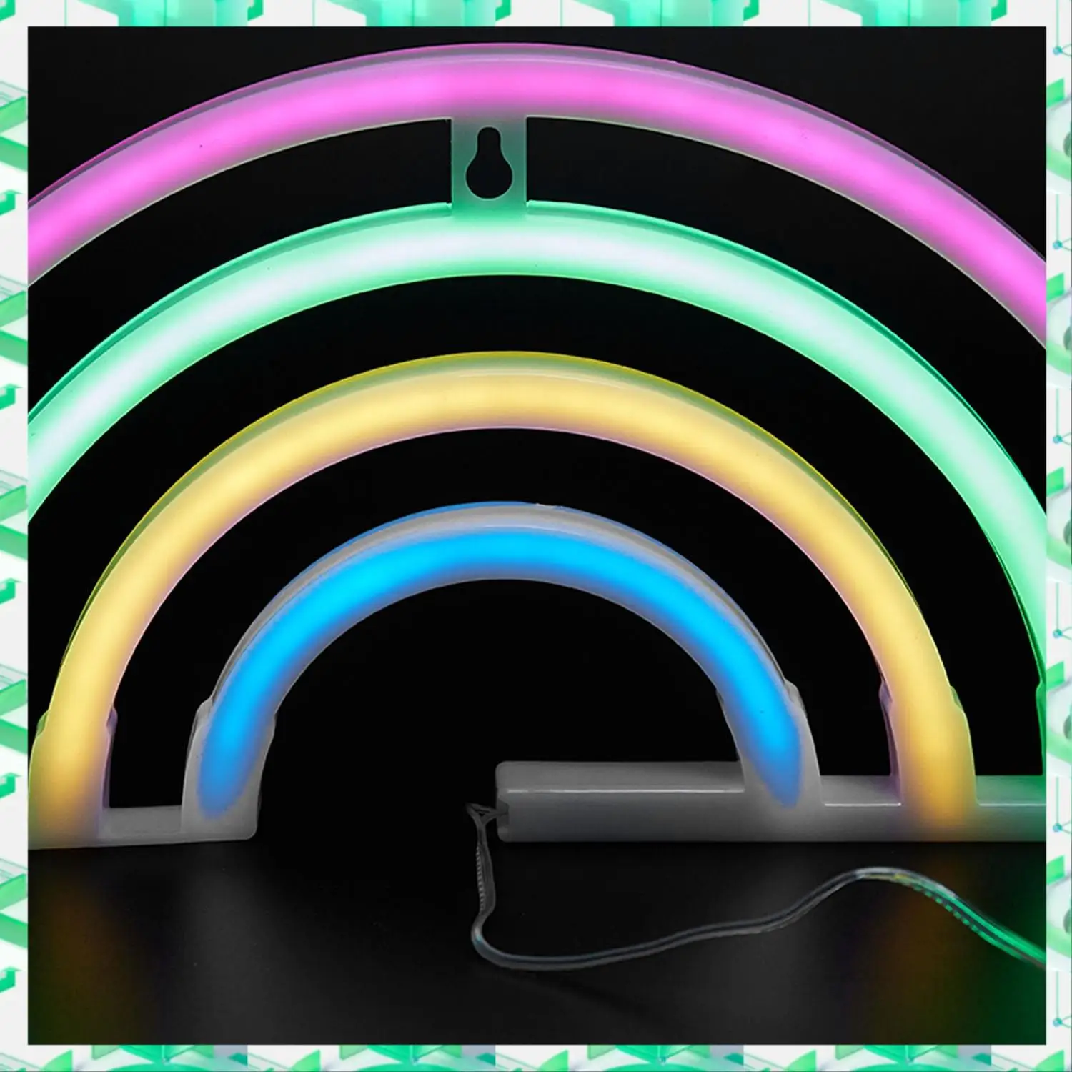 FIZP New Cute Rainbow Neon Sign Led Rainbow Light Lamp For Dorm Decor Rainbow Decor Neon Lamp Wall Decor
FIZP New Cute Rainbow Neon Sign Led Rainbow Light Lamp For Dorm Decor Rainbow Decor Neon Lamp Wall Decor