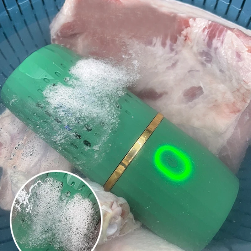 Portable USB Rechargeable Capsule Washing Machine Wireless Fruit and Vegetable Food Purifier
Portable USB Rechargeable Capsule Washing Machine Wireless Fruit and Vegetable Food Purifier