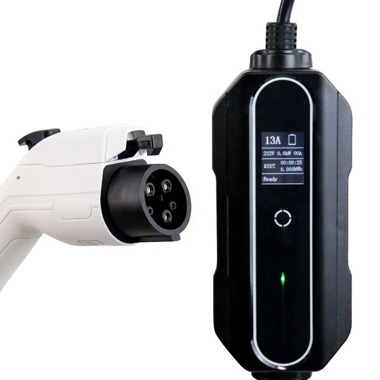 Electric Vehicle Car Charger 32A Adjustable Portable EVSE Level 2 Type 2 Portable EV Charger for with Schuko CE Plug LCD display
Electric Vehicle Car Charger 32A Adjustable Portable EVSE Level 2 Type 2 Portable EV Charger for with Schuko CE Plug LCD display