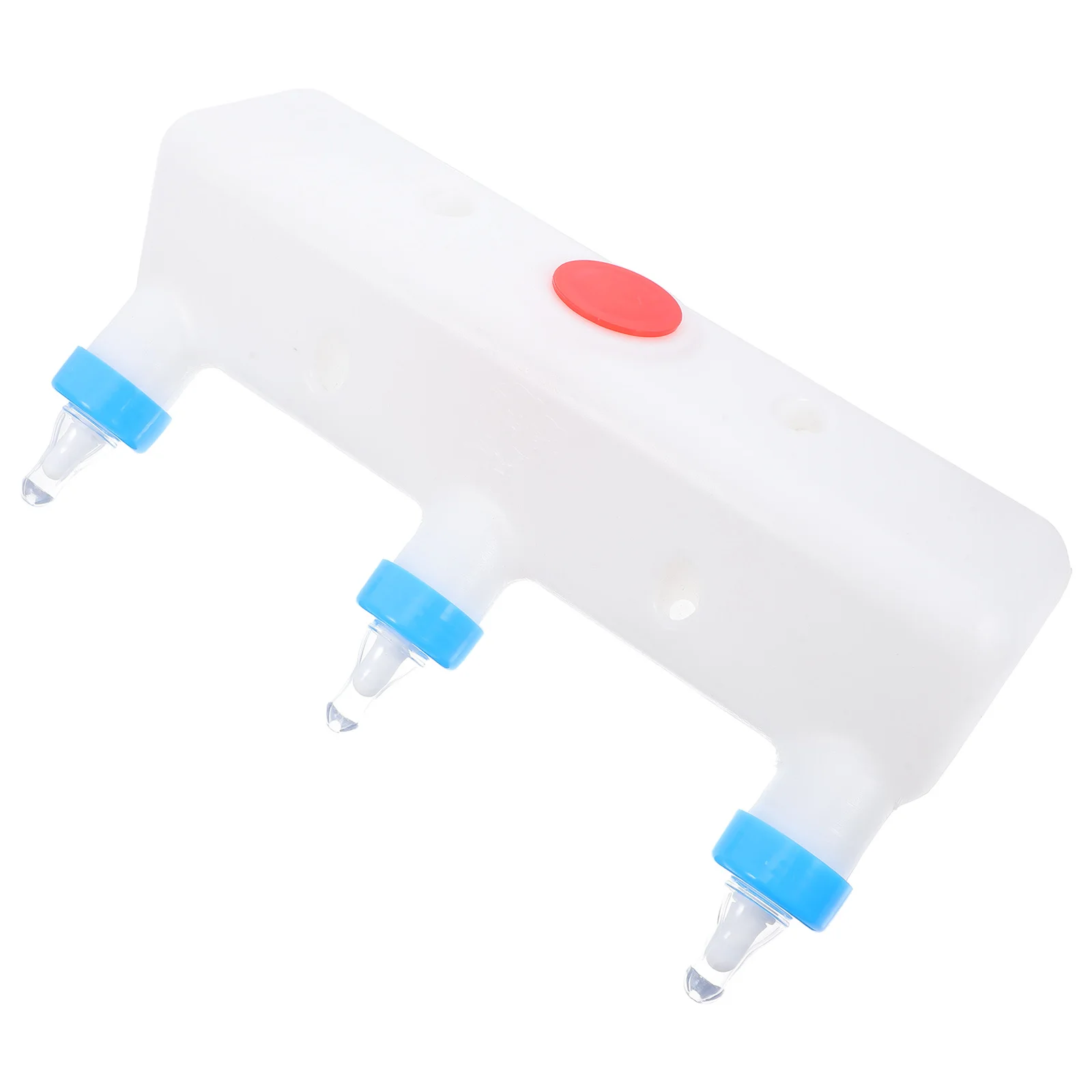 Multiple Pacifiers Plastic Lamb Feeder Durable Goat Piglets Milk Feeding Device for Farm Use Multiple Pacifiers Lamb Feeder
Multiple Pacifiers Plastic Lamb Feeder Durable Goat Piglets Milk Feeding Device for Farm Use Multiple Pacifiers Lamb Feeder