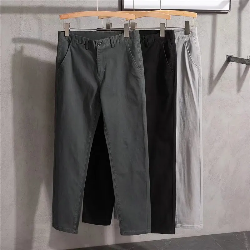 Brand Clothing Autumn Winter Straight Suit Pants Men Business Fashion Black Solid Color Thick Formal Trousers Large Size 36 H57
Brand Clothing Autumn Winter Straight Suit Pants Men Business Fashion Black Solid Color Thick Formal Trousers Large Size 36 H57