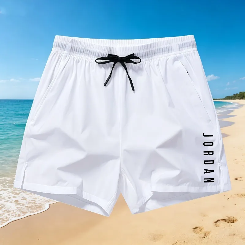 Men's summer Jordan letter printed beach shorts with pockets, summer surfing and vacation casual loose board shorts, size s-5XL
Men's summer Jordan letter printed beach shorts with pockets, summer surfing and vacation casual loose board shorts, size s-5XL