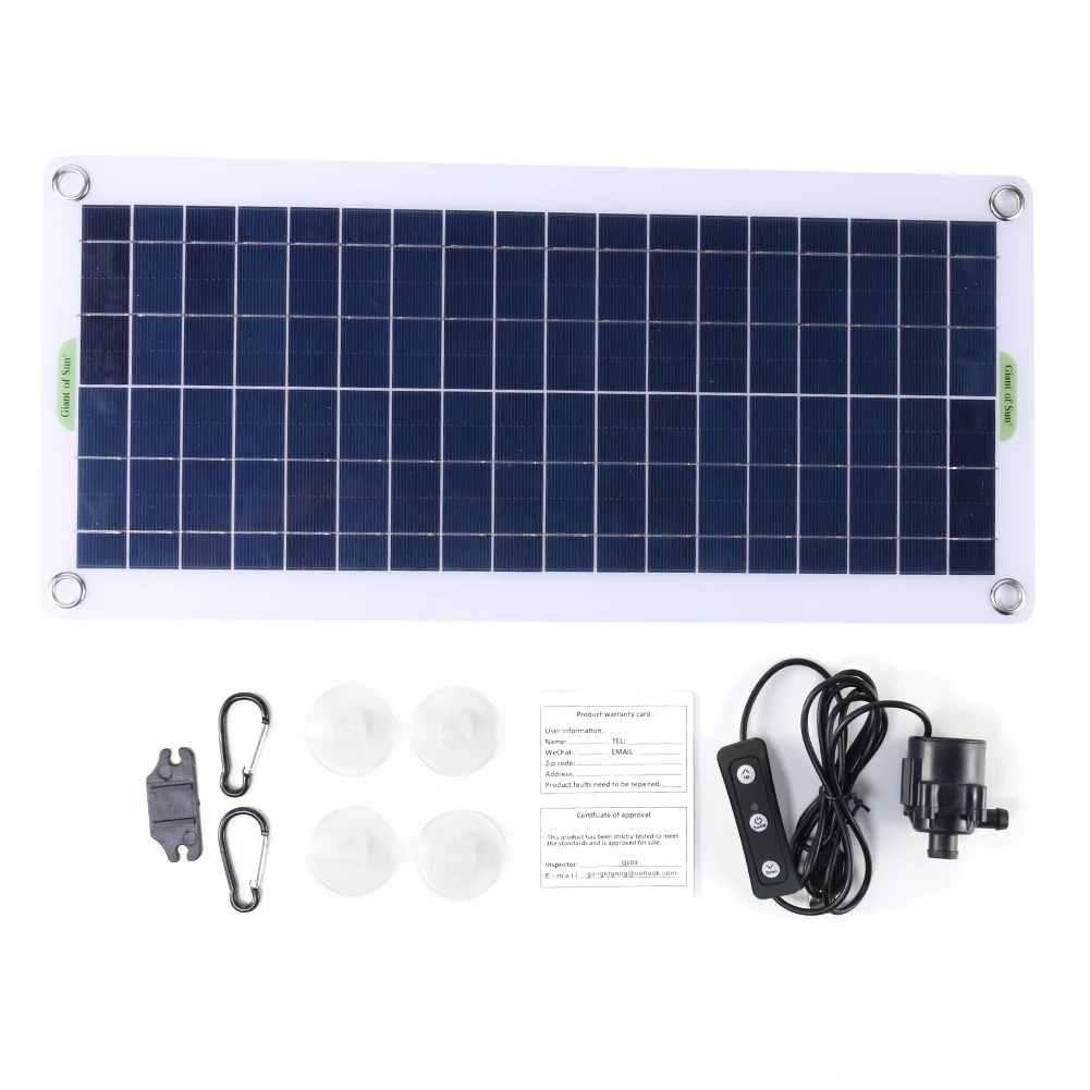 19W 800L/H Solar Panel Fountain Garden Decorative PET Solar Panel Pump Watering System with Adjustment Switch Kits for Fish Tank
19W 800L/H Solar Panel Fountain Garden Decorative PET Solar Panel Pump Watering System with Adjustment Switch Kits for Fish Tank