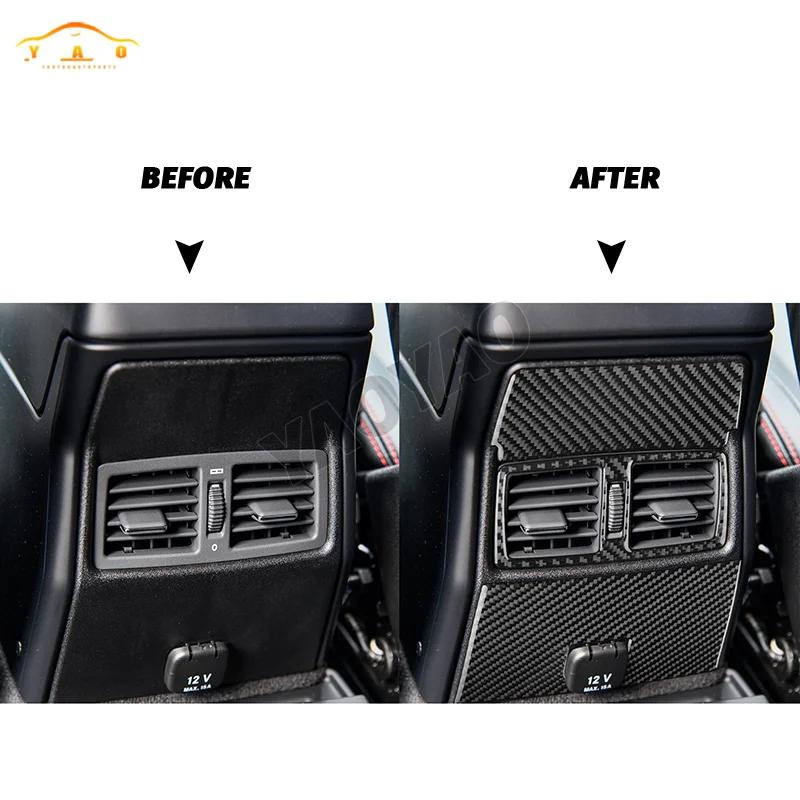 Carbon Fiber Car Sticker Rear Air Condition Outlet Vent Frame Cover For Benz G-Class G63 W463 2013-2018 Cars Accessories
Carbon Fiber Car Sticker Rear Air Condition Outlet Vent Frame Cover For Benz G-Class G63 W463 2013-2018 Cars Accessories