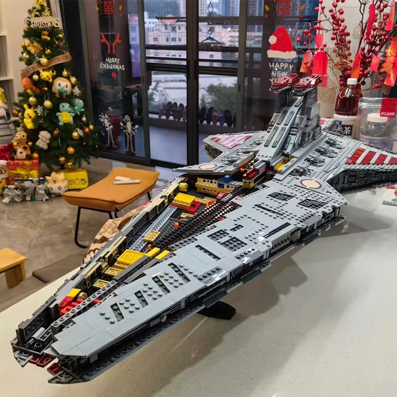 5374pcs Wars Star Battle Biggest Venator-Class Republic Attack Cruiser Building Block Bricks Christmas Gifts
5374pcs Wars Star Battle Biggest Venator-Class Republic Attack Cruiser Building Block Bricks Christmas Gifts