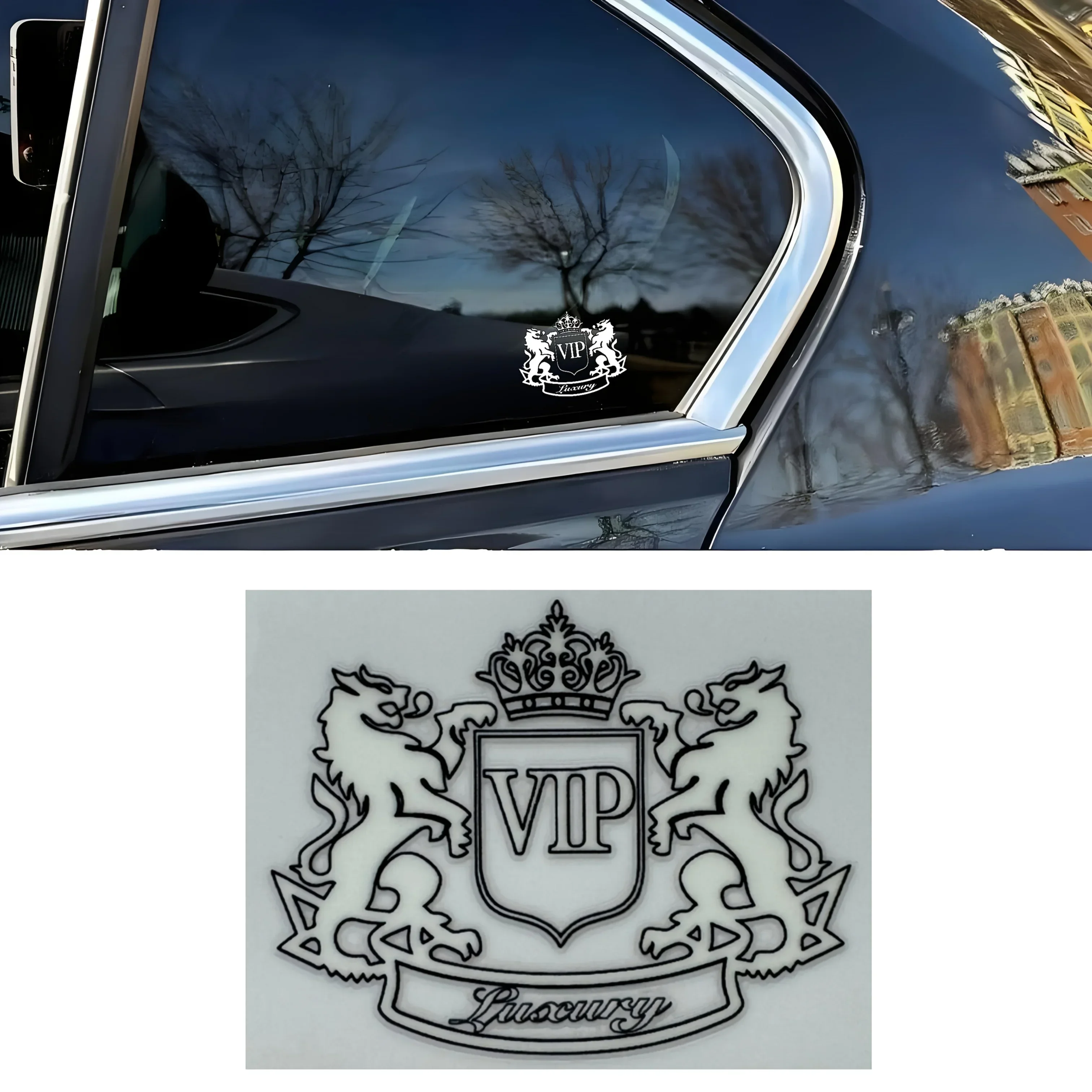 4 шт./компл. "VIP Luxury" наклейка на окно автомобиля, высококачественный декор с отличительным дизайном, для любителей роскошных автомобилей
4 шт./компл. "VIP Luxury" наклейка на окно автомобиля, высококачественный декор с отличительным дизайном, для любителей роскошных автомобилей