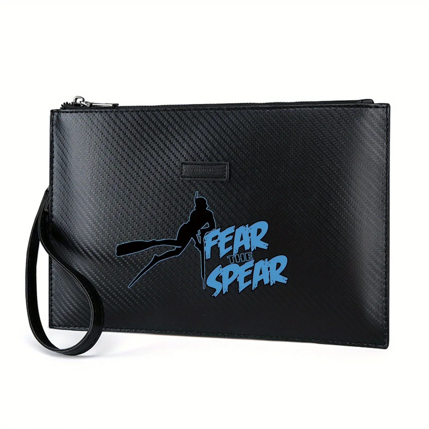 Diver spear logo fear water Elegant Printed PU Men's Handbag Fashionable and Practical for Everyday Carry
Diver spear logo fear water Elegant Printed PU Men's Handbag Fashionable and Practical for Everyday Carry