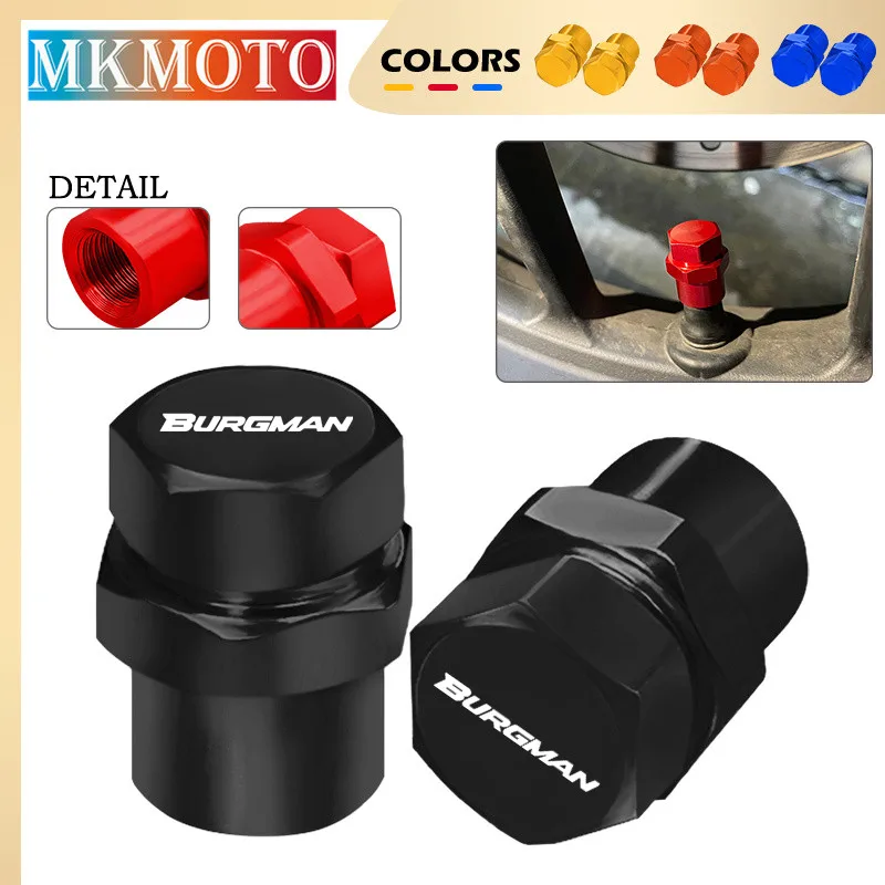 High Quality For BURGMAN125 650 400 200 B-KING Motorcycle CNC Valve Cap Vehicle Wheel Tire Valve Stem Caps Covers Burgman B-king
High Quality For BURGMAN125 650 400 200 B-KING Motorcycle CNC Valve Cap Vehicle Wheel Tire Valve Stem Caps Covers Burgman B-king
