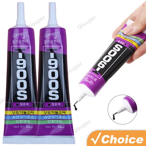 Black T9000 Cell Mobile Phone Screen Repair Glue Speaker Rhinestone Rubber Textile Epoxy Contact Adhesive 15ml 50ml 110ml E8000