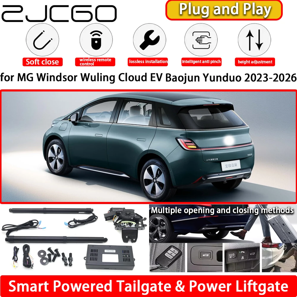 for MG Windsor Wuling Cloud EV Baojun Yunduo 2023-2026 OEM Automatic Electric Powered Tailgate Power Liftgate Tail Gate Lift Kit
for MG Windsor Wuling Cloud EV Baojun Yunduo 2023-2026 OEM Automatic Electric Powered Tailgate Power Liftgate Tail Gate Lift Kit
