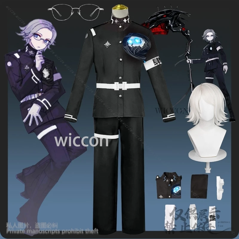 Aotsuki Eito Cosplay Anime Game The Hundred Costume DK School Uniform Sailor Suits Armband Horror Man Wigs Glasses Customized
Aotsuki Eito Cosplay Anime Game The Hundred Costume DK School Uniform Sailor Suits Armband Horror Man Wigs Glasses Customized