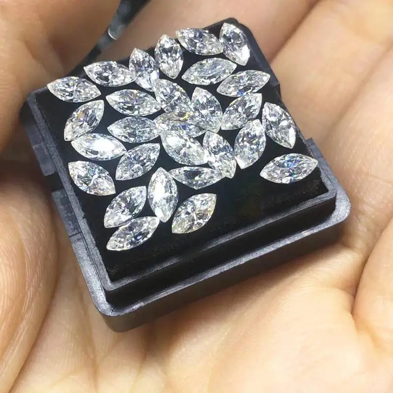 JoiasHome D Color 0.1-6ct Rare Marquise Cut Moissanite Loose Stone Super White Marquise Moissanite Diamond
JoiasHome D Color 0.1-6ct Rare Marquise Cut Moissanite Loose Stone Super White Marquise Moissanite Diamond