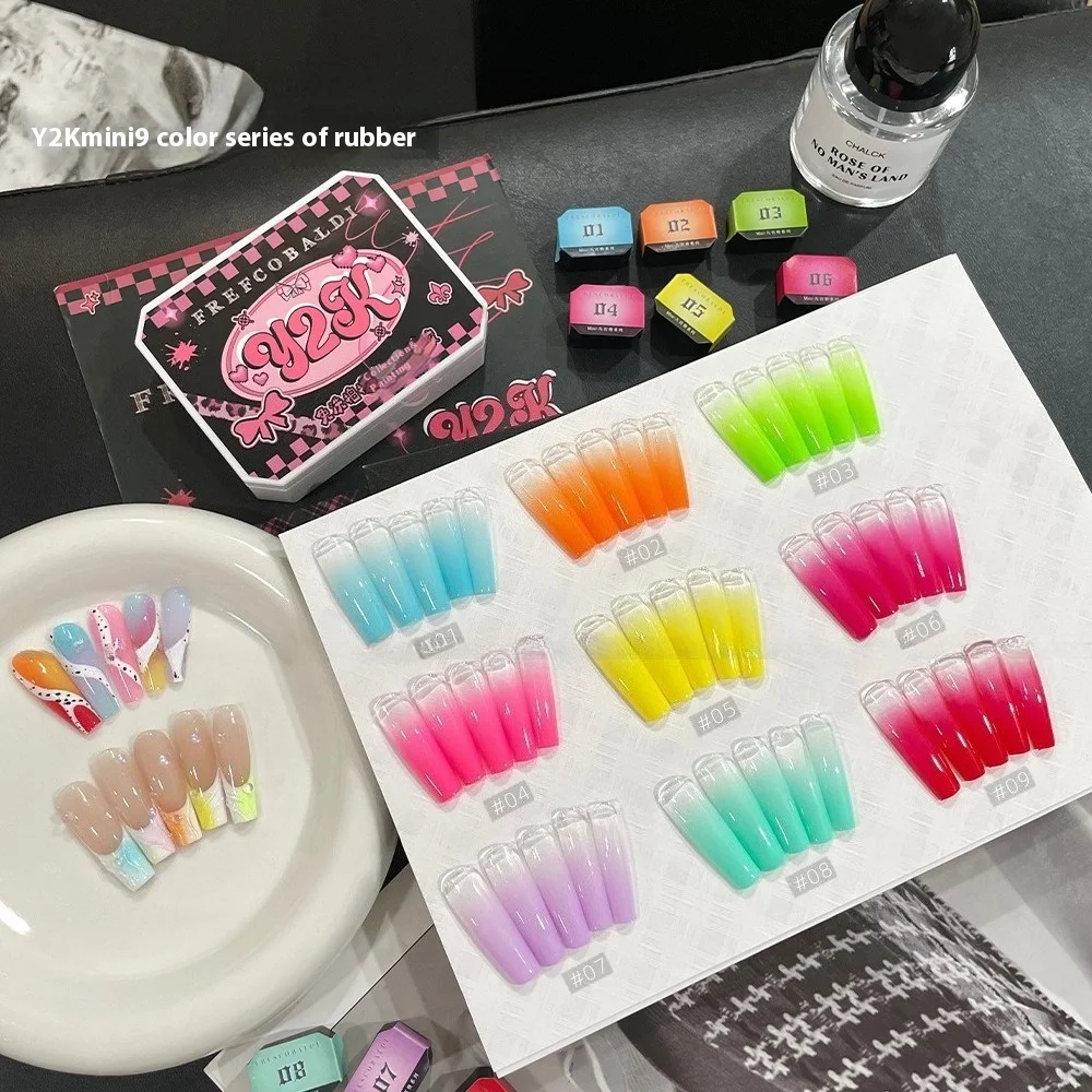 Новая мини-9 цветов в китайском стиле серии Pat Pat Glue Collection палитра теней для век градиентная живопись лак для ногтей блеск для ногтей
Новая мини-9 цветов в китайском стиле серии Pat Pat Glue Collection палитра теней для век градиентная живопись лак для ногтей блеск для ногтей