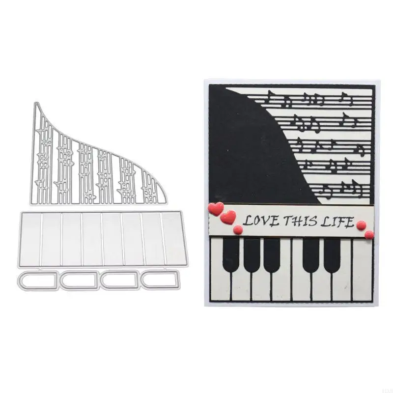 41XB Piano Metal Cutting Dies Stencil DIY Scrapbooking Album Stamp Paper Card Embossi
41XB Piano Metal Cutting Dies Stencil DIY Scrapbooking Album Stamp Paper Card Embossi