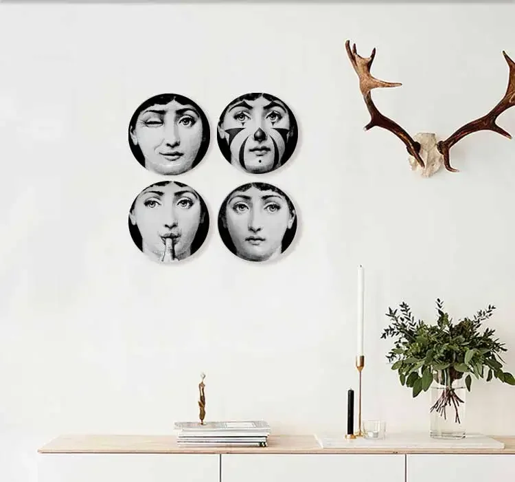 Italian Face Hanging Plate Wall Decoration Plate European Ceramic Art Nordic Wall Decoration Ornaments Dinner Ceramic Trinket
Italian Face Hanging Plate Wall Decoration Plate European Ceramic Art Nordic Wall Decoration Ornaments Dinner Ceramic Trinket