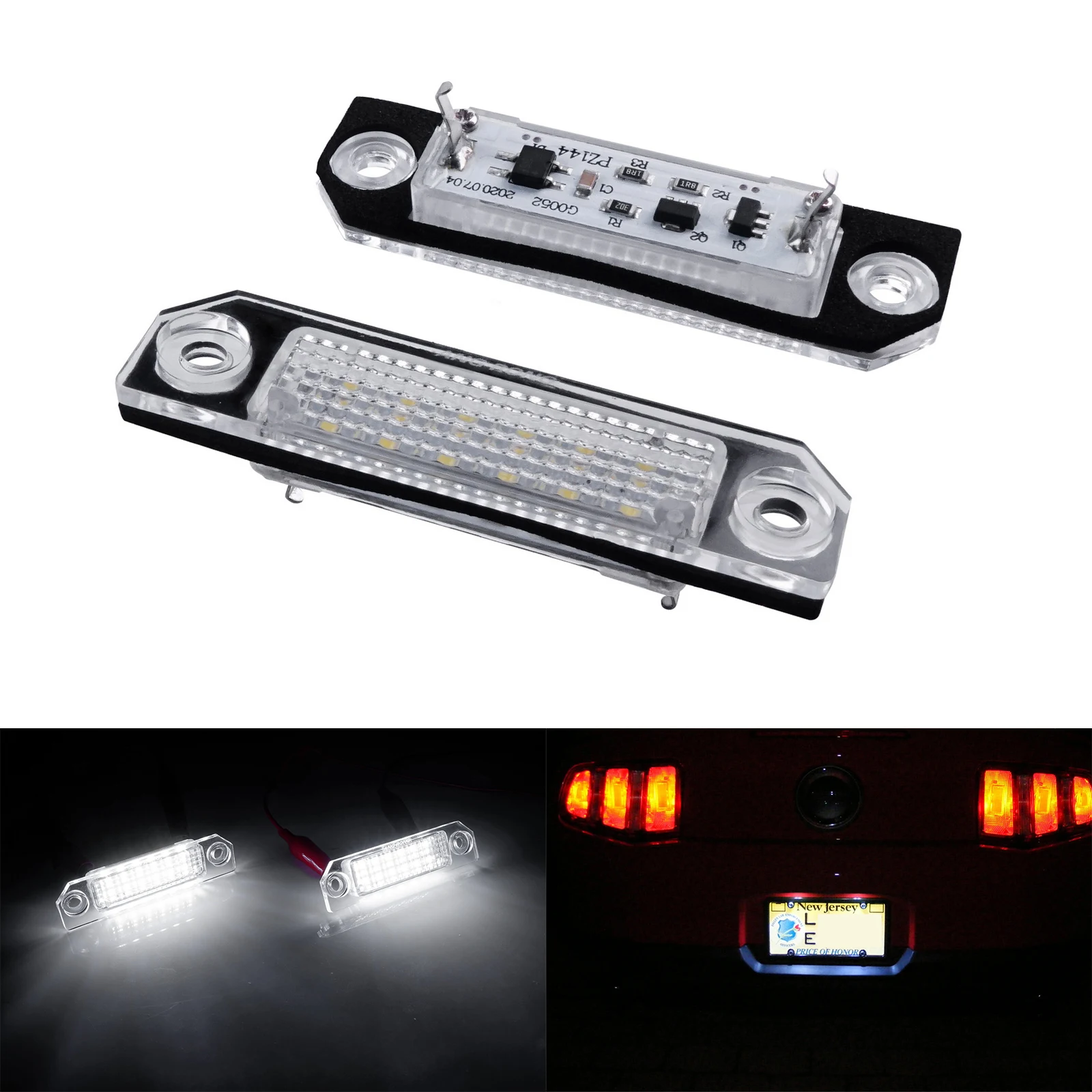 2x светодиодный светильник номерного знака для Ford Fusion Focus Flex Ford Mustang Taurus
2x светодиодный светильник номерного знака для Ford Fusion Focus Flex Ford Mustang Taurus