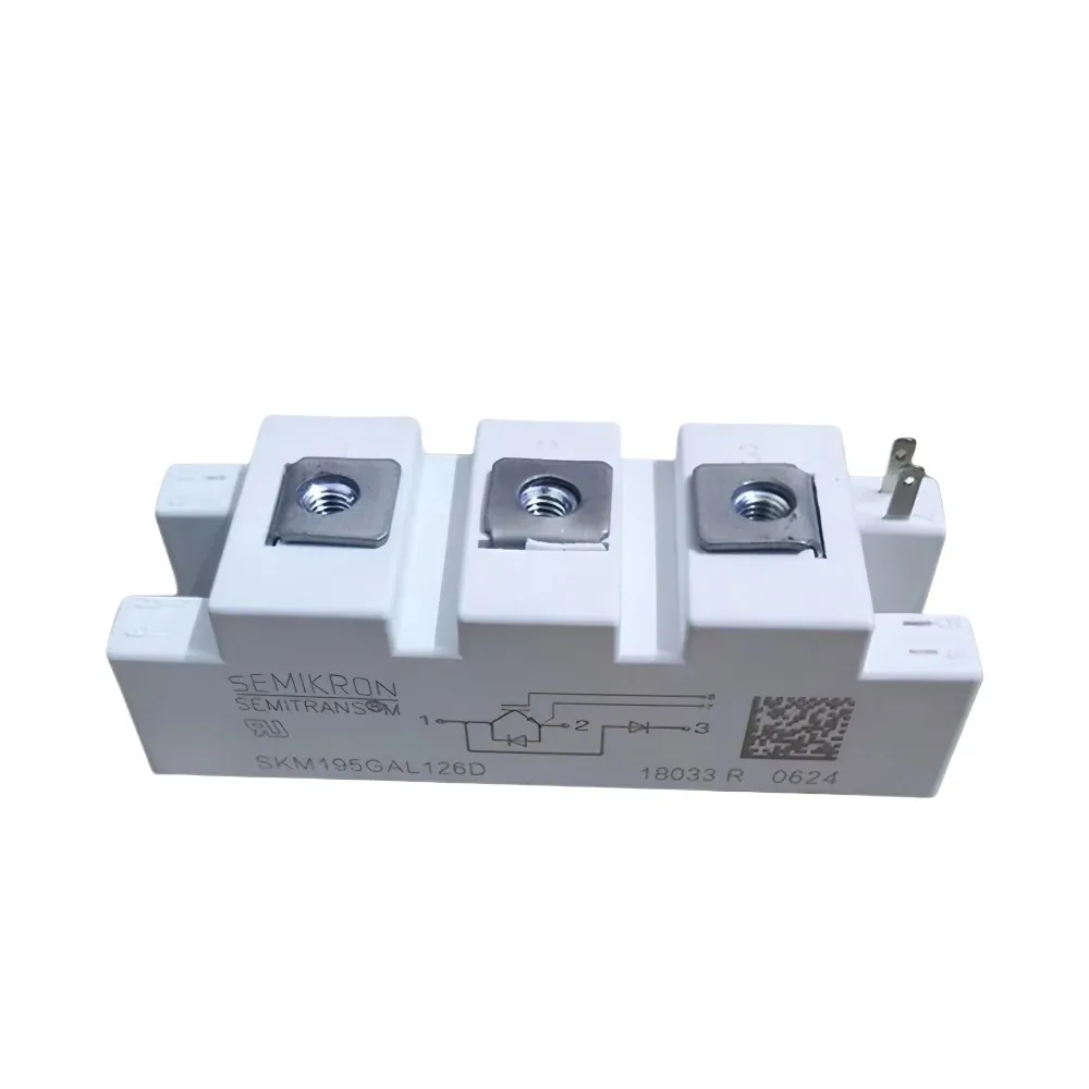 SKM195GAL126D New Original IGBT Power Module semikron diode thyristor IGBT Module SKM 195GAL126D SKM195GAL126D
SKM195GAL126D New Original IGBT Power Module semikron diode thyristor IGBT Module SKM 195GAL126D SKM195GAL126D
