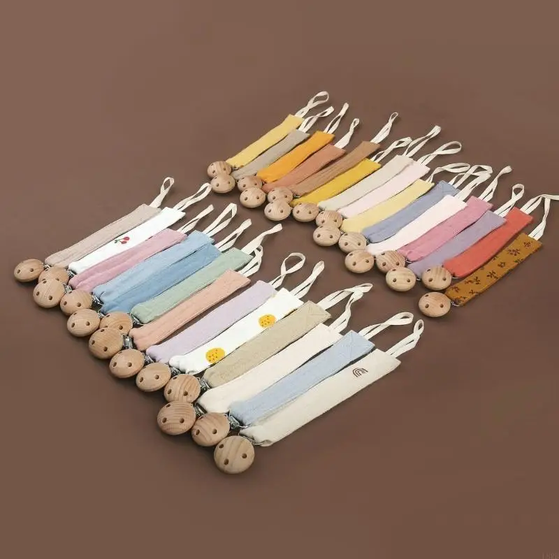 3pcs Cotton Wooden Pacifier Clip for Baby Girl Boy Soother Chain Holder Babies Newborn Teething Toy Shower Gift L8RB
3pcs Cotton Wooden Pacifier Clip for Baby Girl Boy Soother Chain Holder Babies Newborn Teething Toy Shower Gift L8RB