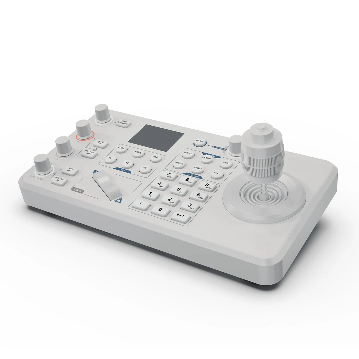 LILLIPUT 4D Aluminum Alloy Joystick Keyboard Controller with PoE/DC 12V Power Supply for PTZ Camera Compatible Multiple Brands
LILLIPUT 4D Aluminum Alloy Joystick Keyboard Controller with PoE/DC 12V Power Supply for PTZ Camera Compatible Multiple Brands