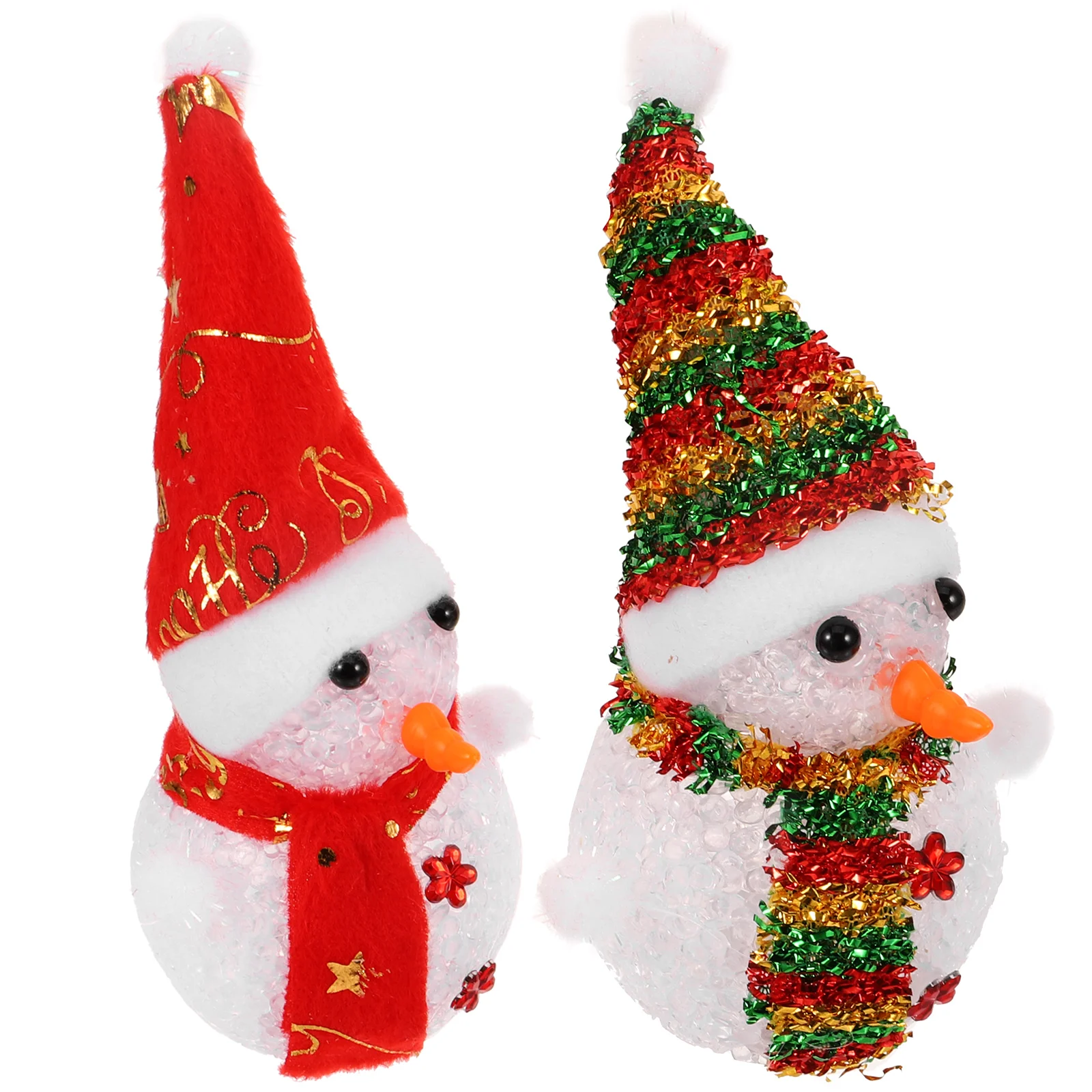2pcs Glowing Christmas Snowman Led Luminous Night Lights Decorative Snowman Ornaments For Home Office Party Xmas Lights Night
2pcs Glowing Christmas Snowman Led Luminous Night Lights Decorative Snowman Ornaments For Home Office Party Xmas Lights Night