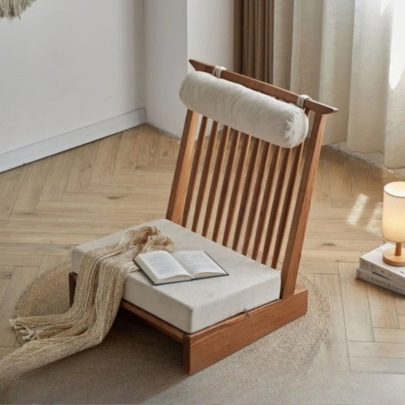 Japanese Solid Wood Sofa Chair, Home Living Room, B&B, Bedroom, Tatami Backrest, Lounge Chair
Japanese Solid Wood Sofa Chair, Home Living Room, B&B, Bedroom, Tatami Backrest, Lounge Chair