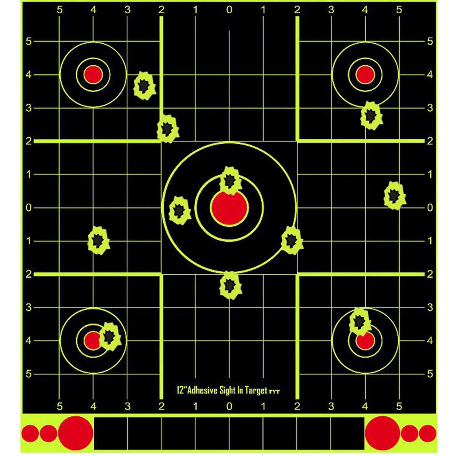 10pcs/pack Targets, Eye Fluorescent 12'' Practicing Aims Hunting Accessories
10pcs/pack Targets, Eye Fluorescent 12'' Practicing Aims Hunting Accessories