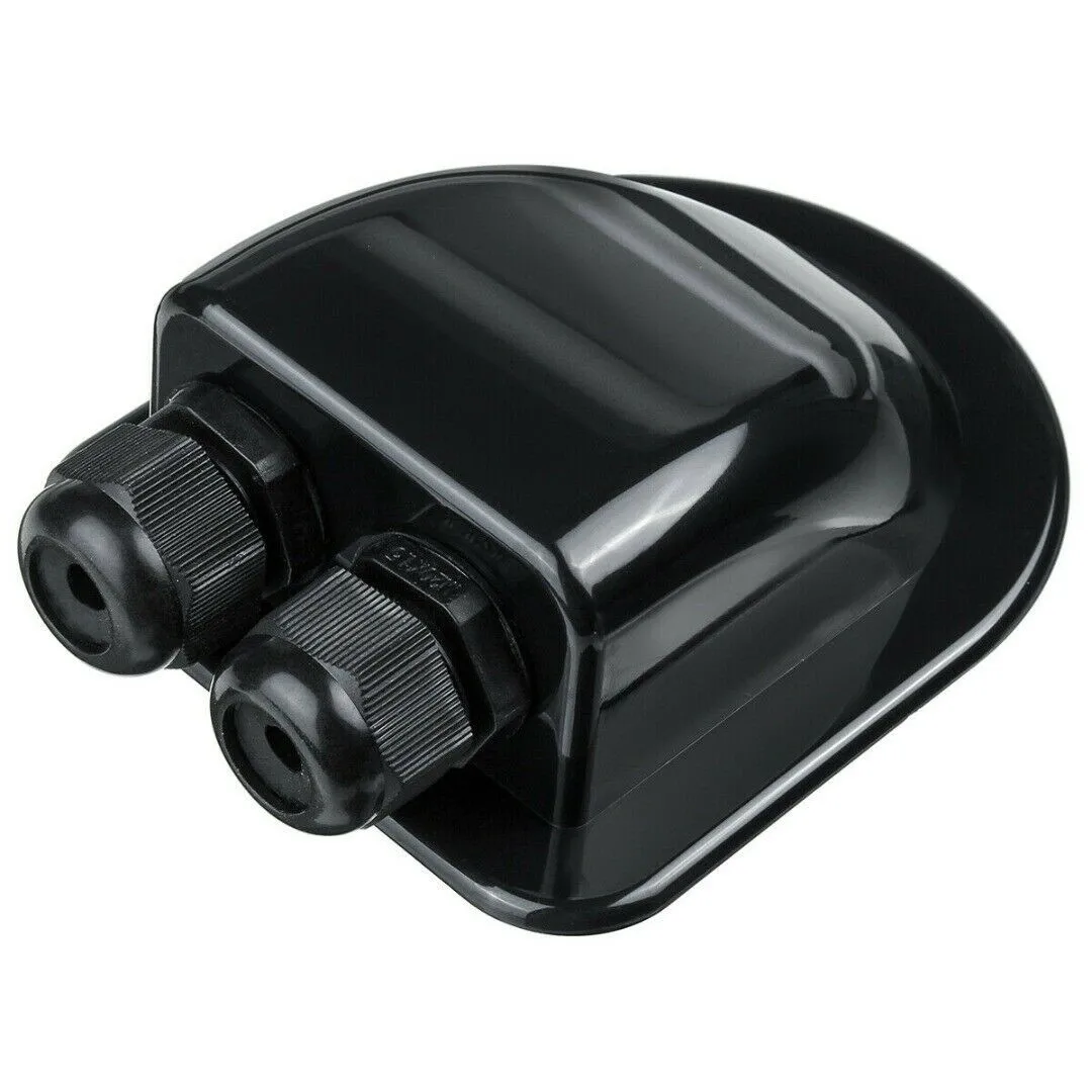 Boat Cable Sealing Box Camper Caravans Entry Gland Motorhome Multipurpose Oval Plastic RV Roof Solar Panel Double
Boat Cable Sealing Box Camper Caravans Entry Gland Motorhome Multipurpose Oval Plastic RV Roof Solar Panel Double