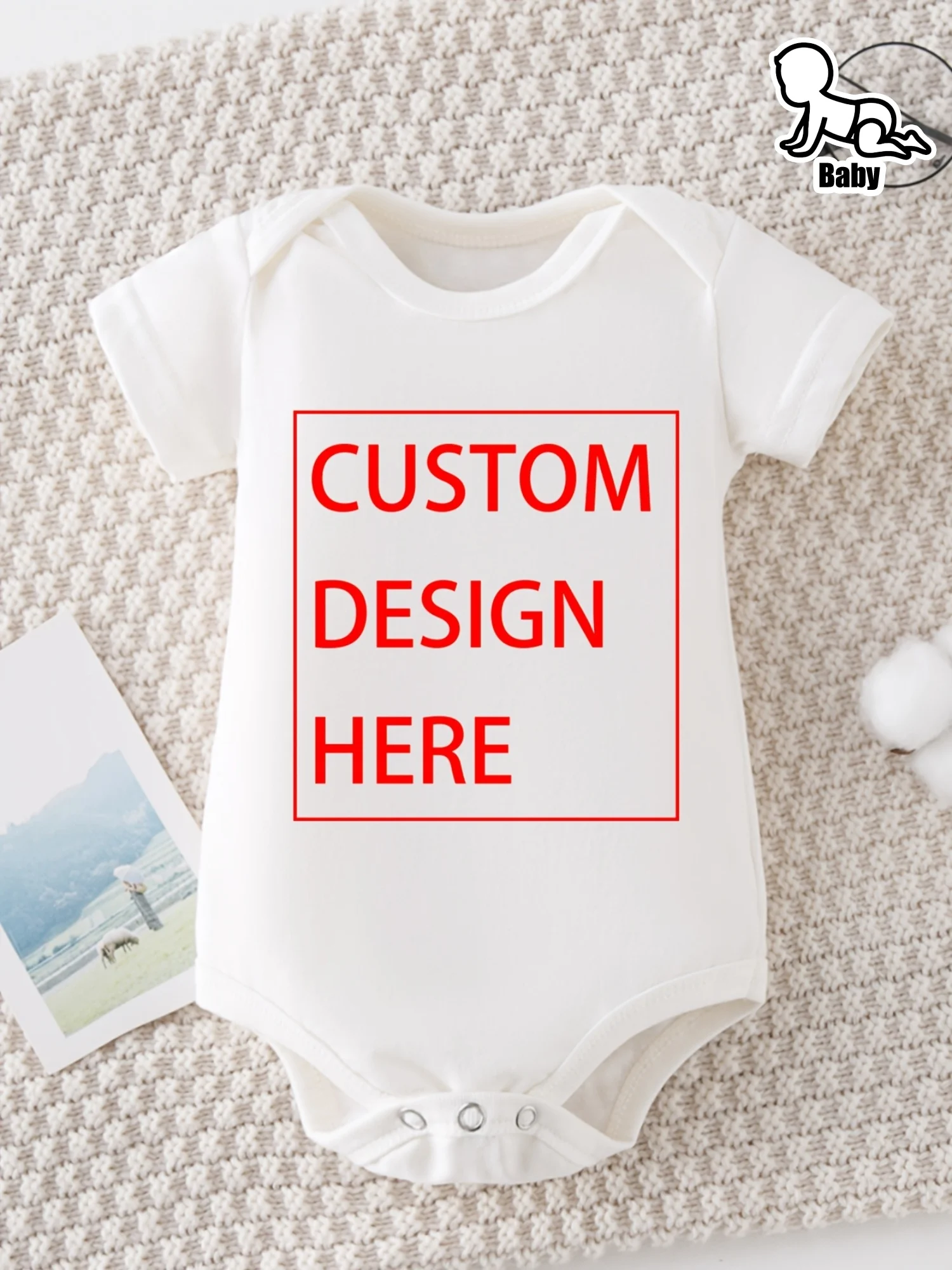 Personalized Baby Girl Onesie Custom Text Graphic Soft Round Neck Machine Newborn Everyday Special Occasion Outfit
Personalized Baby Girl Onesie Custom Text Graphic Soft Round Neck Machine Newborn Everyday Special Occasion Outfit