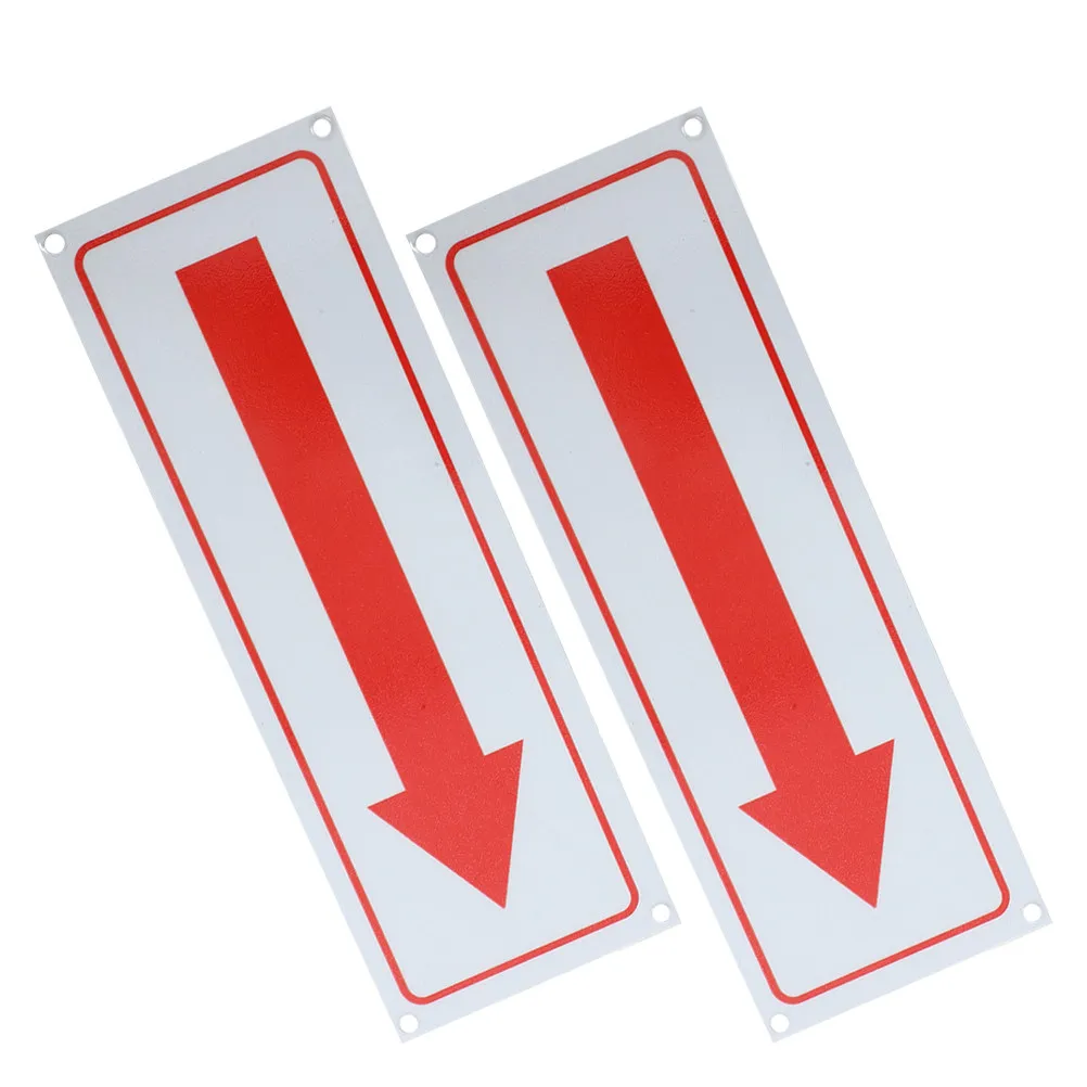 2Pcs Arrow Signs Aluminum Alloy Metal Directional Sign Reflective Wall Corner Indoor Outdoor School Safety Arrows
2Pcs Arrow Signs Aluminum Alloy Metal Directional Sign Reflective Wall Corner Indoor Outdoor School Safety Arrows