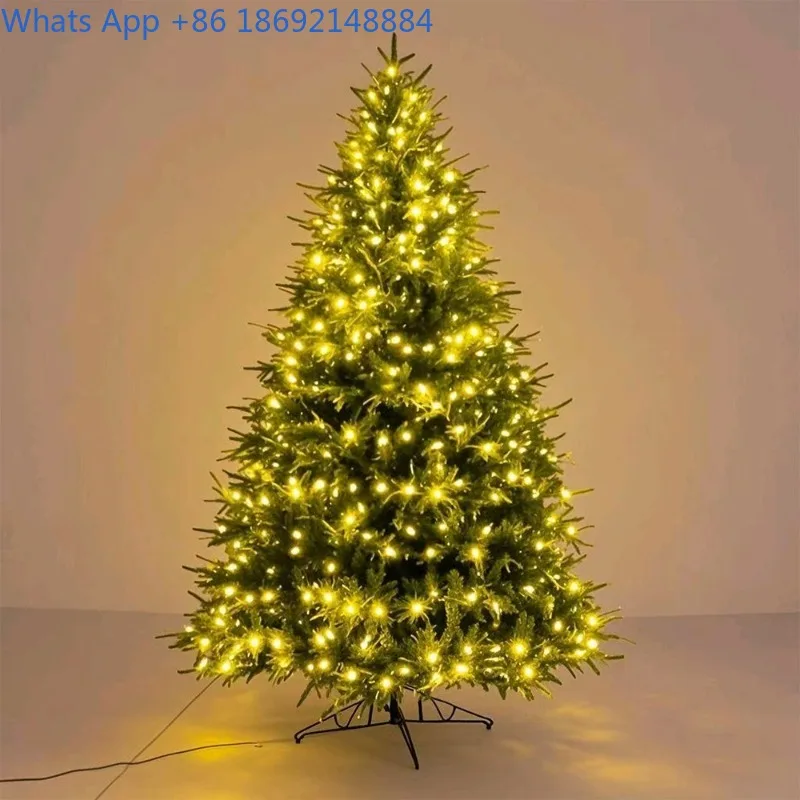 Luxury PE Christmas Tree Simulation Dense with Lights Christmas Tree Large Tree Christmas Holiday Mall Decoration
Luxury PE Christmas Tree Simulation Dense with Lights Christmas Tree Large Tree Christmas Holiday Mall Decoration