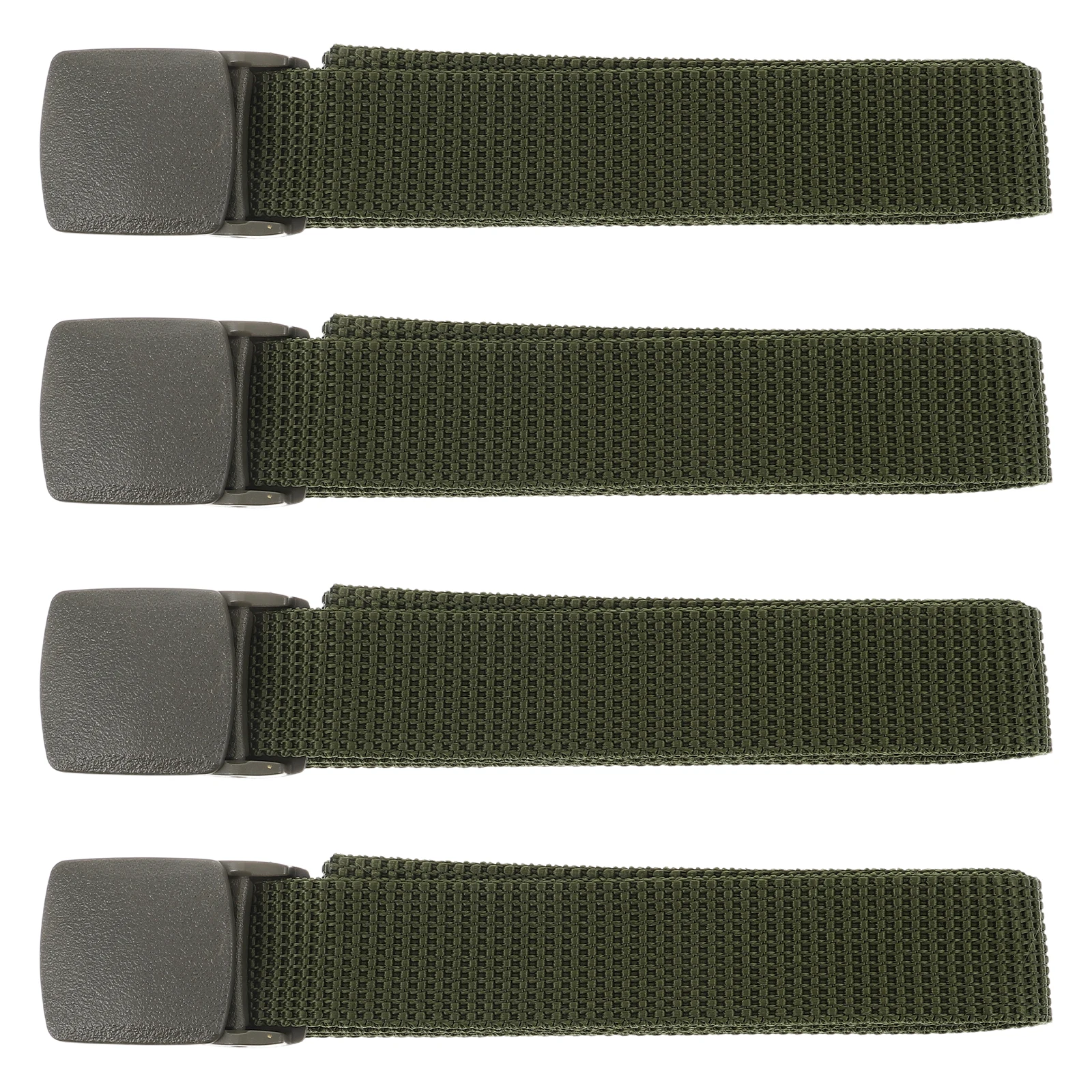 4pcs Tactical Belt Adjustable Nylon Canvas Web Outdoor Belts for Men Hiking Adventure Multifunction Heavy Duty Extended Length
4pcs Tactical Belt Adjustable Nylon Canvas Web Outdoor Belts for Men Hiking Adventure Multifunction Heavy Duty Extended Length
