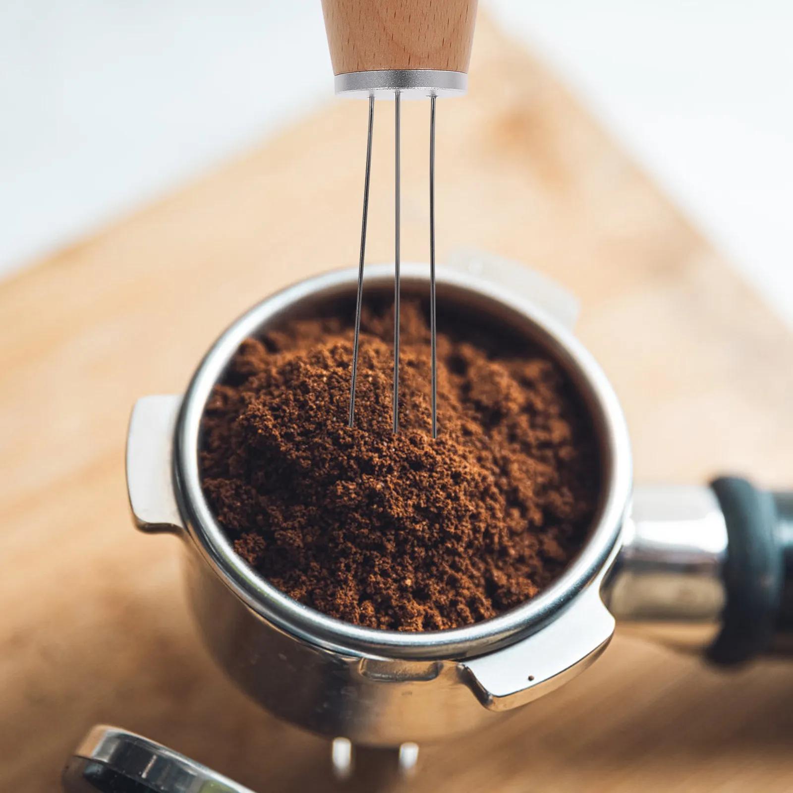 Professional Espresso Coffee Stirrer Manual Distribution Tool for Even Fine Powder Mixing Ideal for Home Cafe Use
Professional Espresso Coffee Stirrer Manual Distribution Tool for Even Fine Powder Mixing Ideal for Home Cafe Use