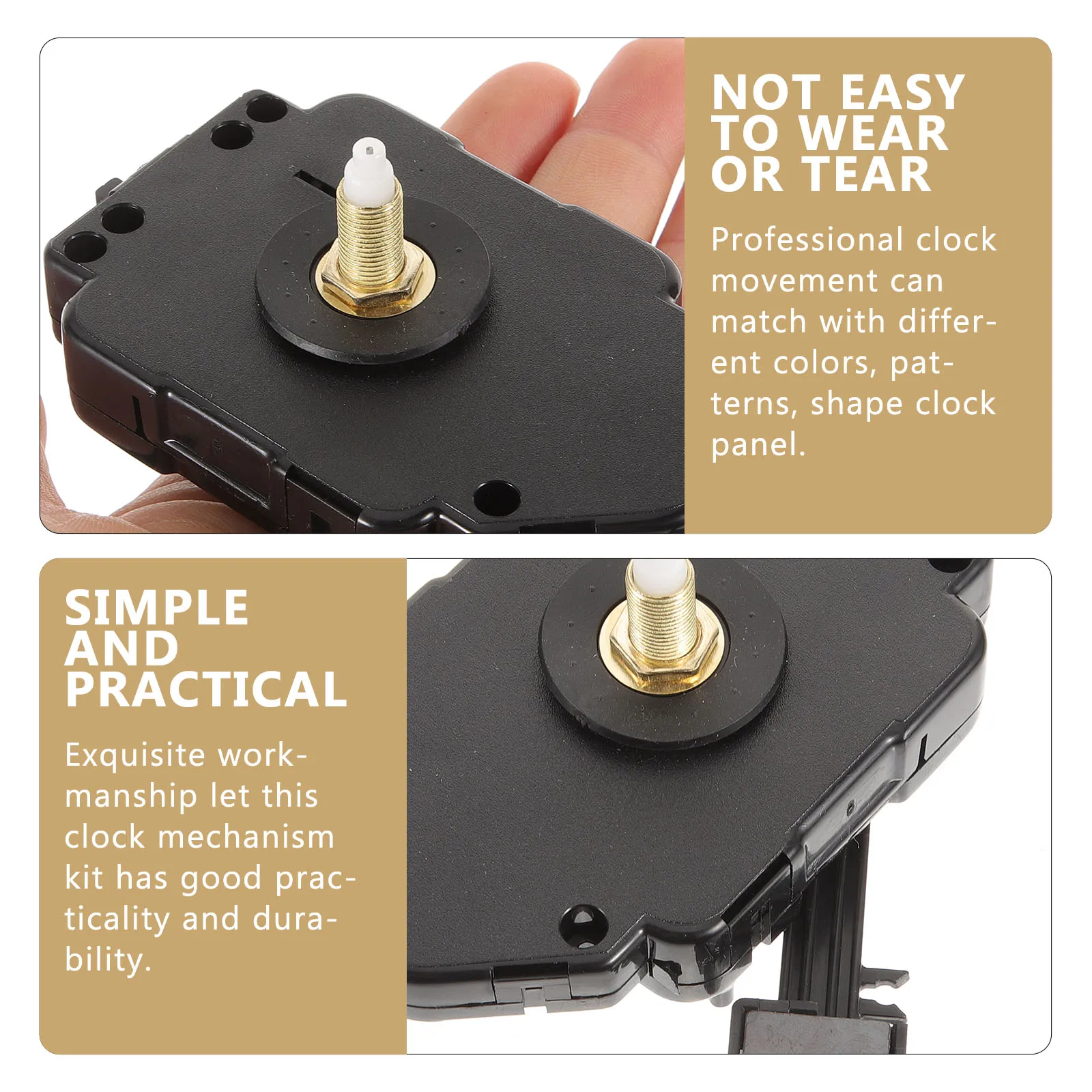 1Set Clock Kit Pendulum Movement Mechanism Mute Replacement Supply DIY Home Decor Accurate Time Display 3 4 Inch Surface
1Set Clock Kit Pendulum Movement Mechanism Mute Replacement Supply DIY Home Decor Accurate Time Display 3 4 Inch Surface