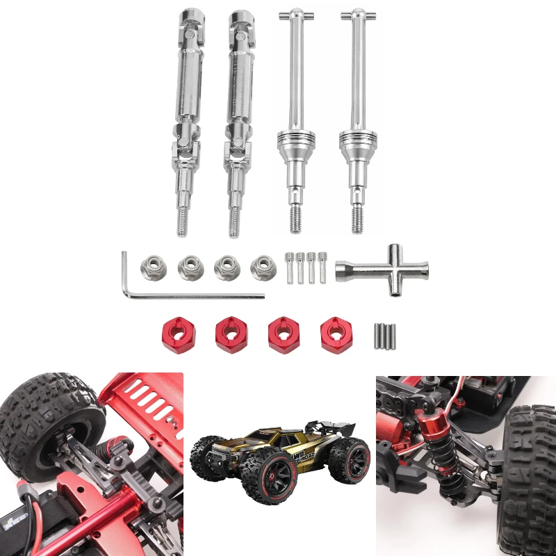 Mjx Rc Car Metal Cvd Drive Shaft Front Rear Kit For Scale 1/14 14210 H14bm With Wheel Hex Adapter Nuts Upgrade Parts In Stock
Mjx Rc Car Metal Cvd Drive Shaft Front Rear Kit For Scale 1/14 14210 H14bm With Wheel Hex Adapter Nuts Upgrade Parts In Stock