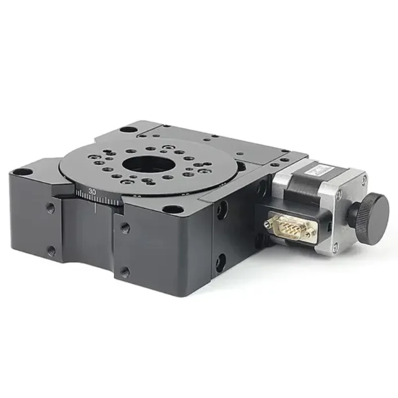 7SRA1100 Motorized Rotary Stage 360 Degree Rotation 100mm Diameter Aluminum Alloy Positioner for Optical Instruments
7SRA1100 Motorized Rotary Stage 360 Degree Rotation 100mm Diameter Aluminum Alloy Positioner for Optical Instruments