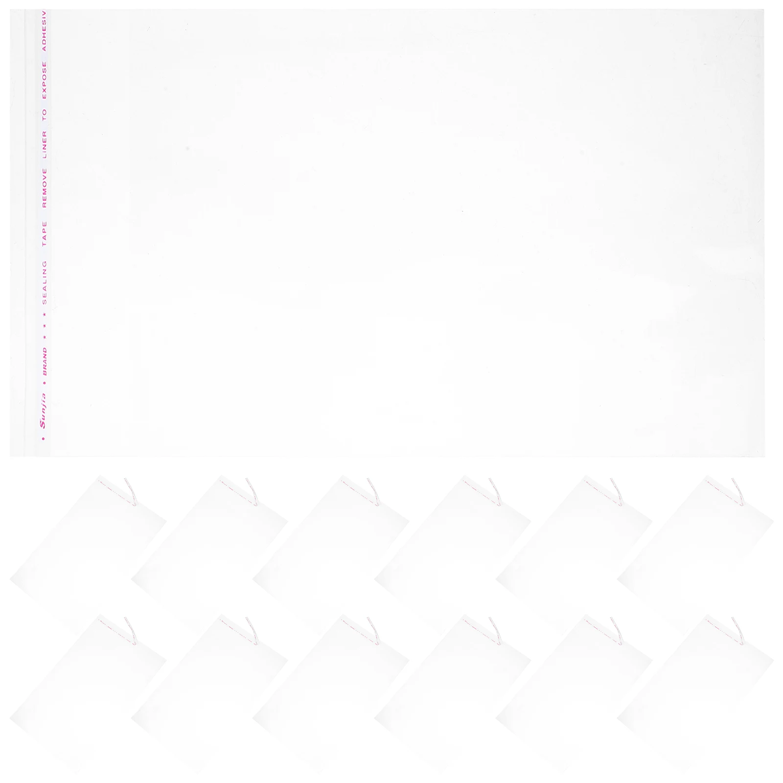 100 Pcs Self-adhesive Storage Bag Flat Self-sealing for Jewelry Clothing Packaging Envelope Clear Card Plastic
100 Pcs Self-adhesive Storage Bag Flat Self-sealing for Jewelry Clothing Packaging Envelope Clear Card Plastic
