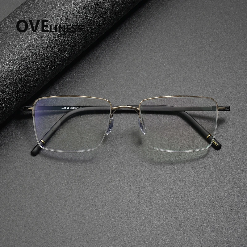 2027 Pure Titanium Glasses Frame Men Ultralight-Weight Square Eyewear Half Japanese Eyeglasses frames
2027 Pure Titanium Glasses Frame Men Ultralight-Weight Square Eyewear Half Japanese Eyeglasses frames