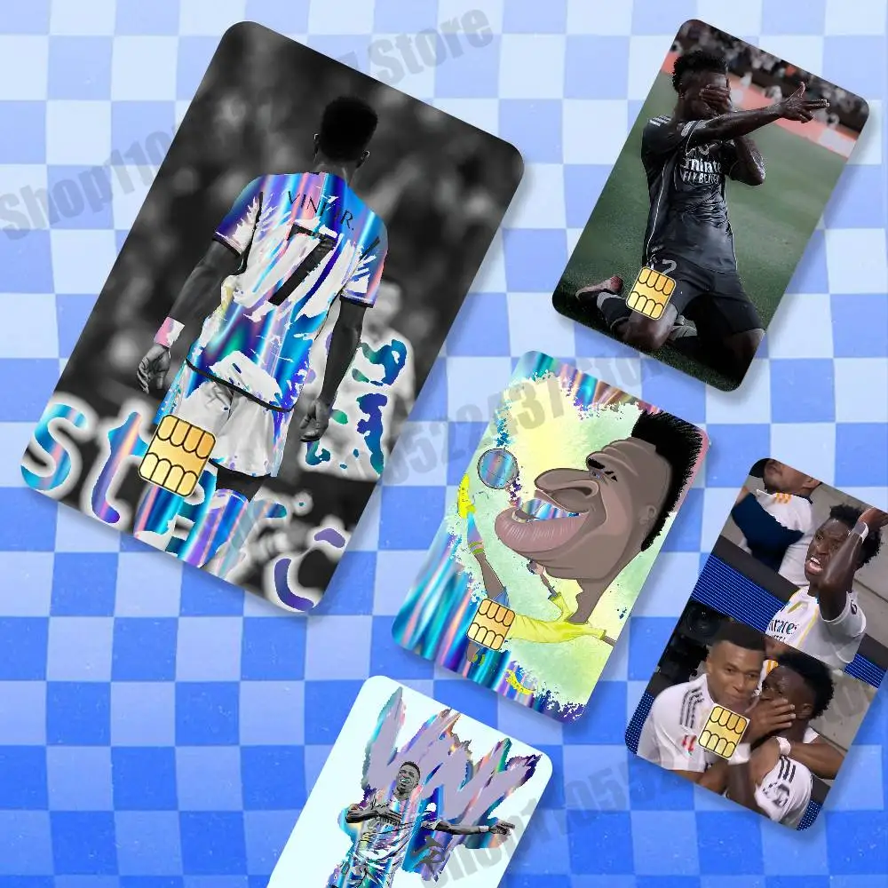 Malvadeza 2026 Soccer 7 Vini Jr. Holographic Laser Shinny Film Skin Cover Sticker for Debit Credit Card Bank Card
Malvadeza 2026 Soccer 7 Vini Jr. Holographic Laser Shinny Film Skin Cover Sticker for Debit Credit Card Bank Card