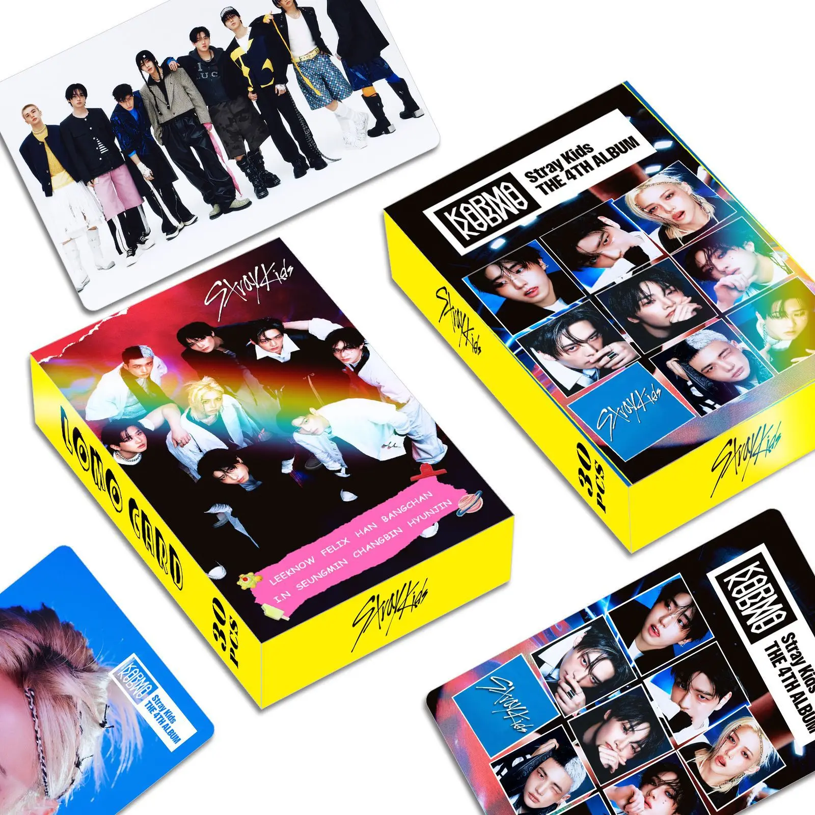 30 Star STRAYKIDS New Karma Peripheral Photos Collection LOMO Card SKZOO Peripheral Mingka
30 Star STRAYKIDS New Karma Peripheral Photos Collection LOMO Card SKZOO Peripheral Mingka