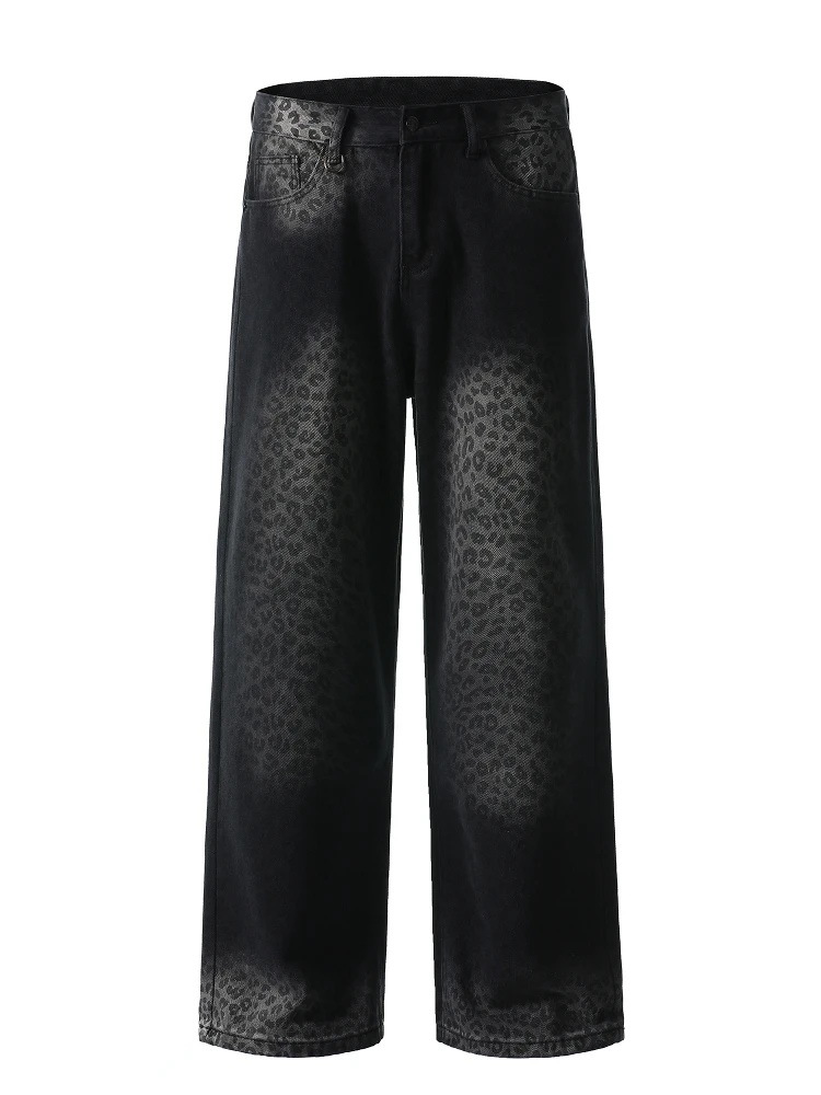 Джинсы AJEM в американском ретро-стиле с леопардовым принтом, свободные прямые брюки в стиле BF, винтажные, в пол, для мужчин и женщин, трендовые
Джинсы AJEM в американском ретро-стиле с леопардовым принтом, свободные прямые брюки в стиле BF, винтажные, в пол, для мужчин и женщин, трендовые