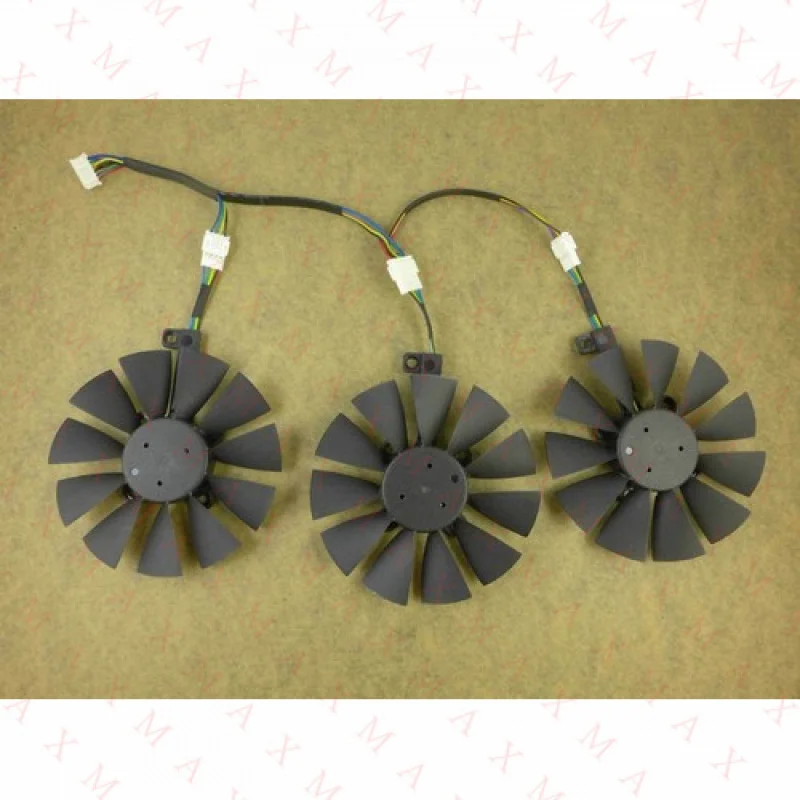 LL Set of 3 Fan Cooler Fan For ASUS Strix GTX 1060 1070 1080 PLD09210S12HH 88mm
LL Set of 3 Fan Cooler Fan For ASUS Strix GTX 1060 1070 1080 PLD09210S12HH 88mm