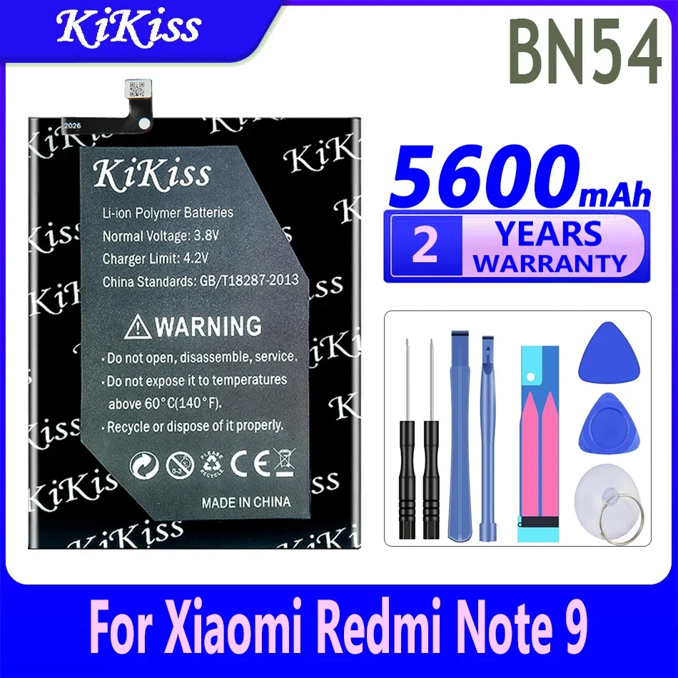Аккумулятор BN55 BN62 для телефона Xiao Mi BN54 для XIAOMI Hongmi Redmi Note 9 Note9 4G 5G BN 54 Note 9s, сменный аккумулятор + Инструменты
Аккумулятор BN55 BN62 для телефона Xiao Mi BN54 для XIAOMI Hongmi Redmi Note 9 Note9 4G 5G BN 54 Note 9s, сменный аккумулятор + Инструменты