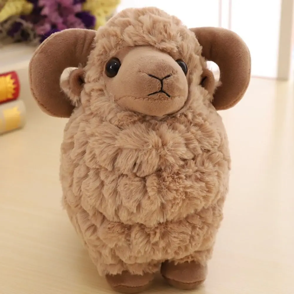 Doll Toys Big Horns Baby Goat Plush Doll PP Cotton 25/35cm Sheep Plush Toys Lovely Fluffy Baby Goat Keychain Kids Gift
Doll Toys Big Horns Baby Goat Plush Doll PP Cotton 25/35cm Sheep Plush Toys Lovely Fluffy Baby Goat Keychain Kids Gift