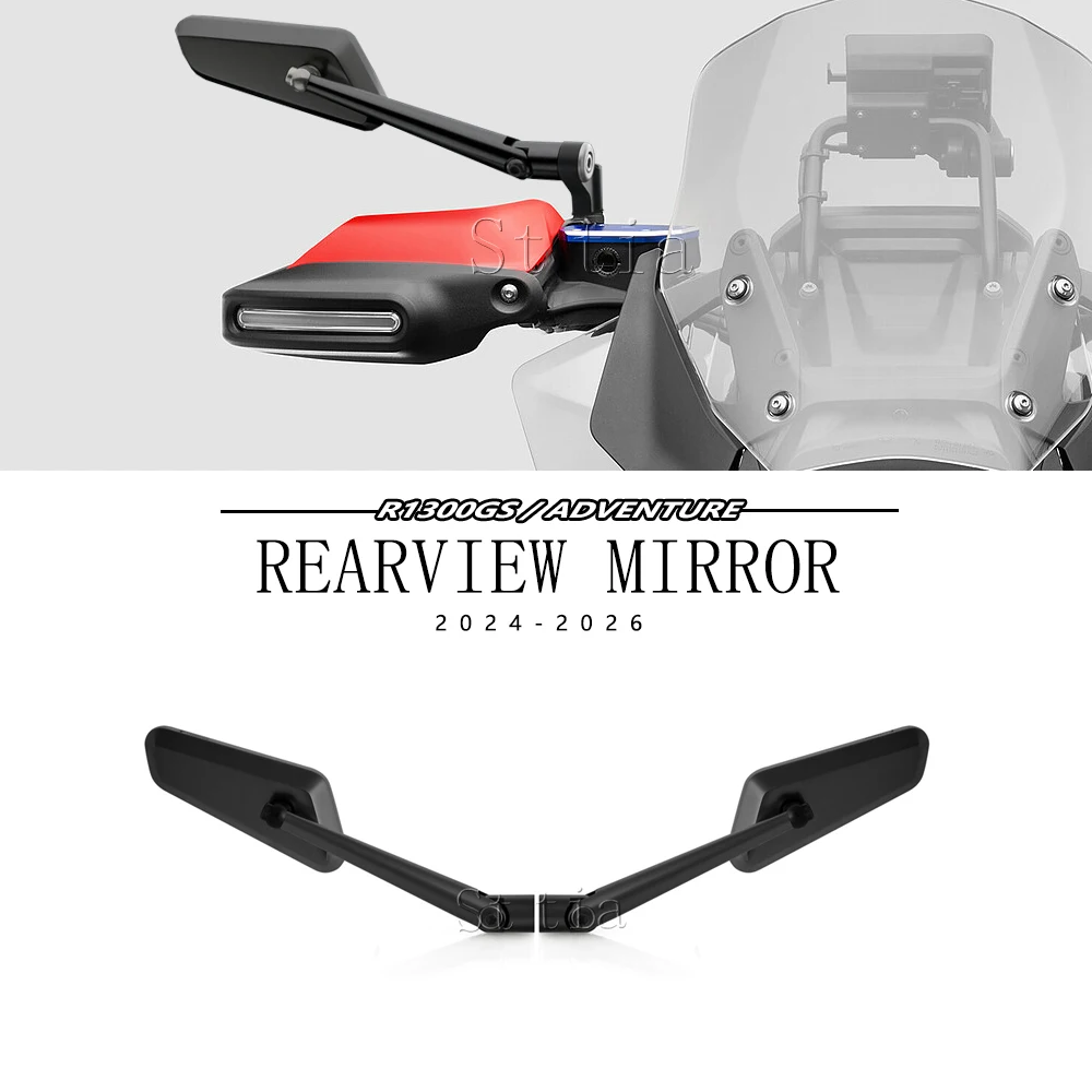 For BMW R1300GS ADV R1300GS Adventure 2024-2026 New Motorcycle Rearview Adjustable Stealth Mirrors End Side Rear View Mirrors
For BMW R1300GS ADV R1300GS Adventure 2024-2026 New Motorcycle Rearview Adjustable Stealth Mirrors End Side Rear View Mirrors