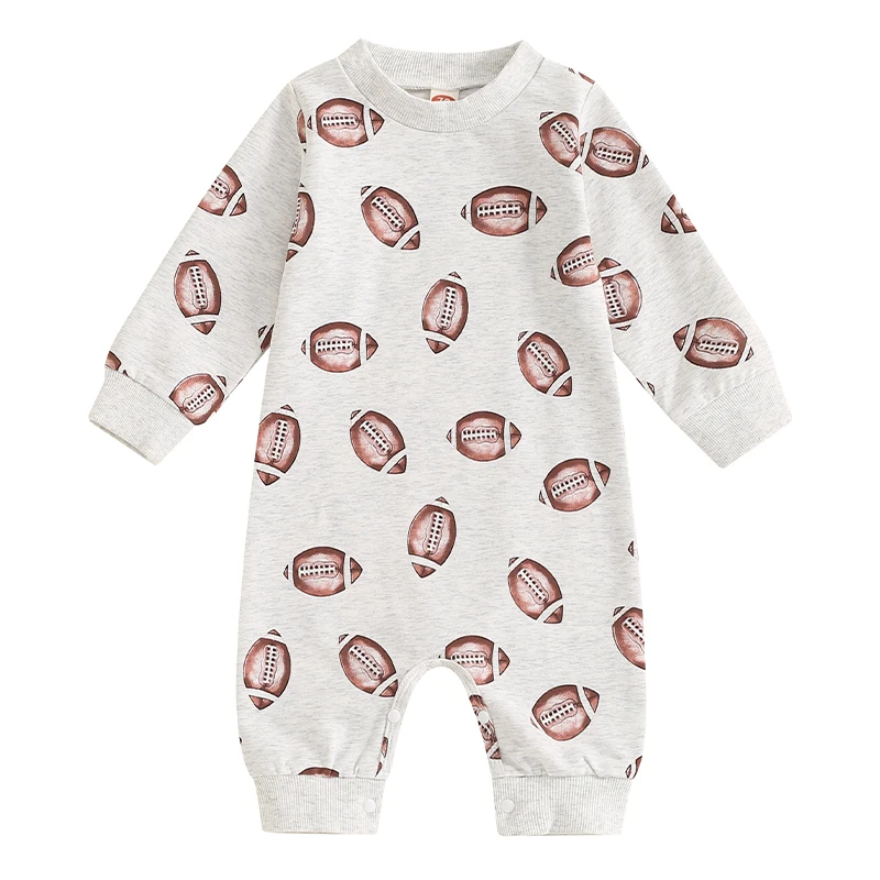 Newborn Baby Boys Girls Football Outfit Football Season Romper Jumpsuit Playsuit Sweatshirt Cute Fall Clothes
Newborn Baby Boys Girls Football Outfit Football Season Romper Jumpsuit Playsuit Sweatshirt Cute Fall Clothes