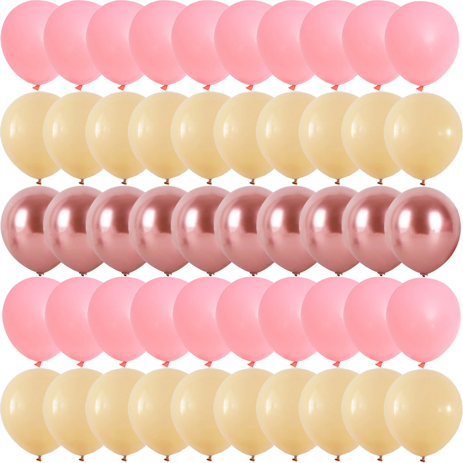 50PCS Rose gold Skin White color Balloons Latex Balloons Party Decoration Wedding Baby Shower Party Supplies Gender Reveal
50PCS Rose gold Skin White color Balloons Latex Balloons Party Decoration Wedding Baby Shower Party Supplies Gender Reveal