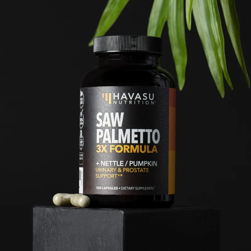 Saw Palmetto Blend, Pumpkin Seed Extract, Prostate Supplement, Prostate Support, Urinary Health, 120 Capsules
Saw Palmetto Blend, Pumpkin Seed Extract, Prostate Supplement, Prostate Support, Urinary Health, 120 Capsules