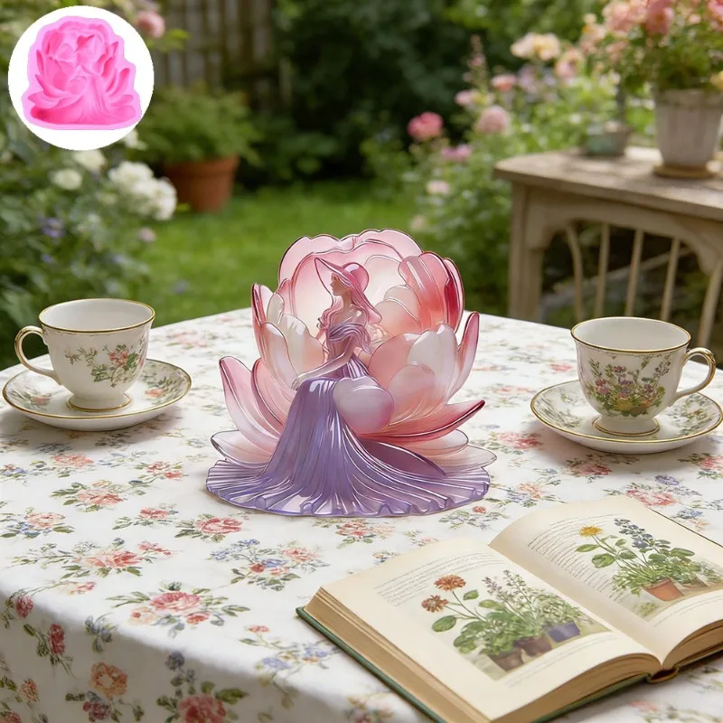 Elegant Woman Silicone Mold Flower Elegant Woman Shape DIY Scented Candle Handmade Soap Handicraft Mold Baking Accessories
Elegant Woman Silicone Mold Flower Elegant Woman Shape DIY Scented Candle Handmade Soap Handicraft Mold Baking Accessories